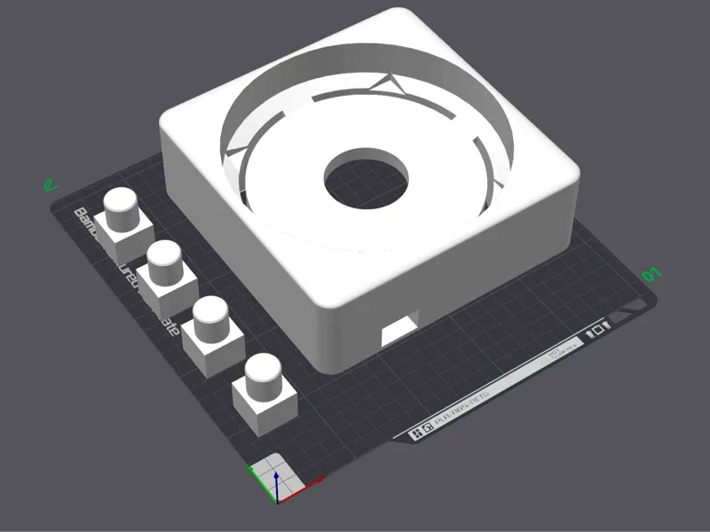 2013 Mac Pro (Trashcan Mac) Stand, With Air Vents