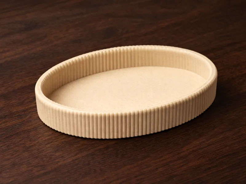 Modern Multipurpose Storage Oval Tray