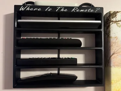 Remote Wall Hanger Shelf
