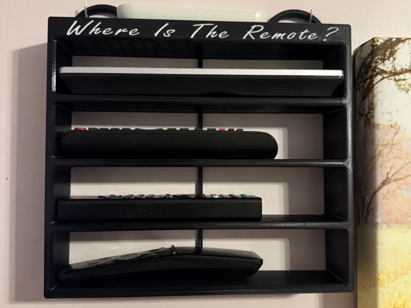 Remote Wall Hanger Shelf