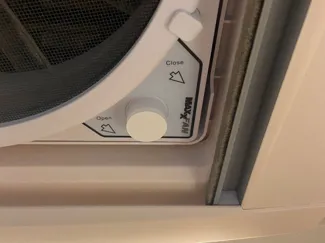 Maxx Fan Abdeckung Schraube Haupenverstellung