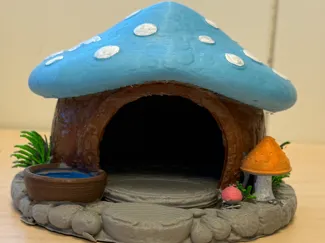 Mushroom house garden