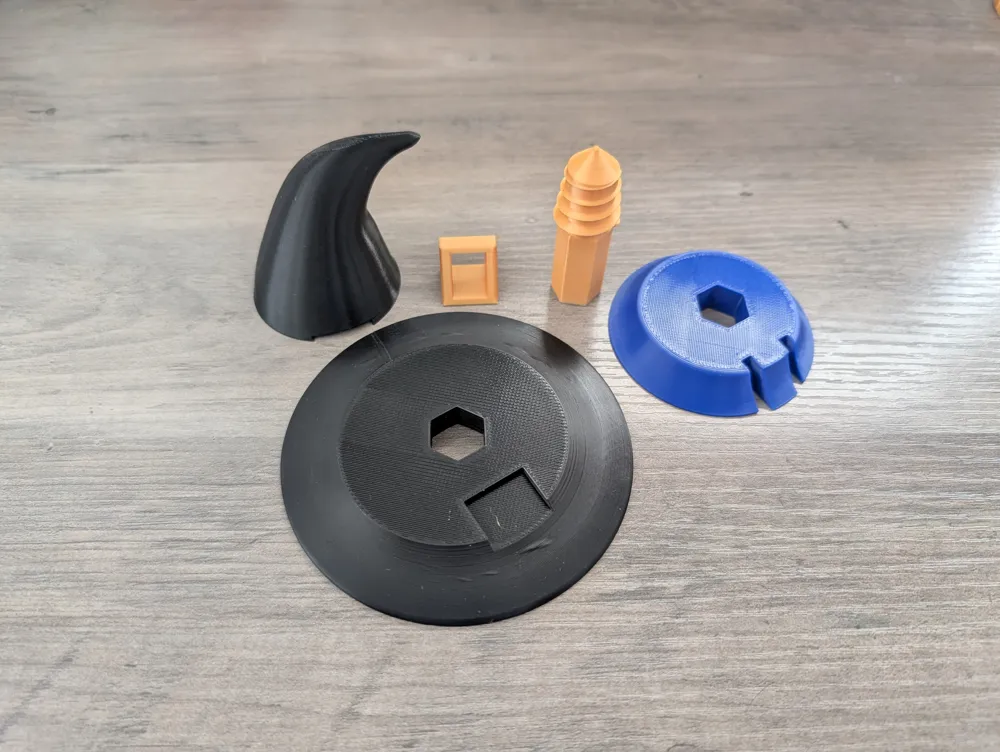 Witches Hat Pumpkin Decoration (NO AMS) - Free 3D Print Model - MakerWorld
