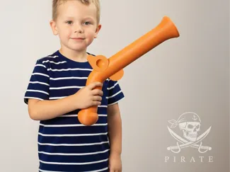 Old simple funny musket