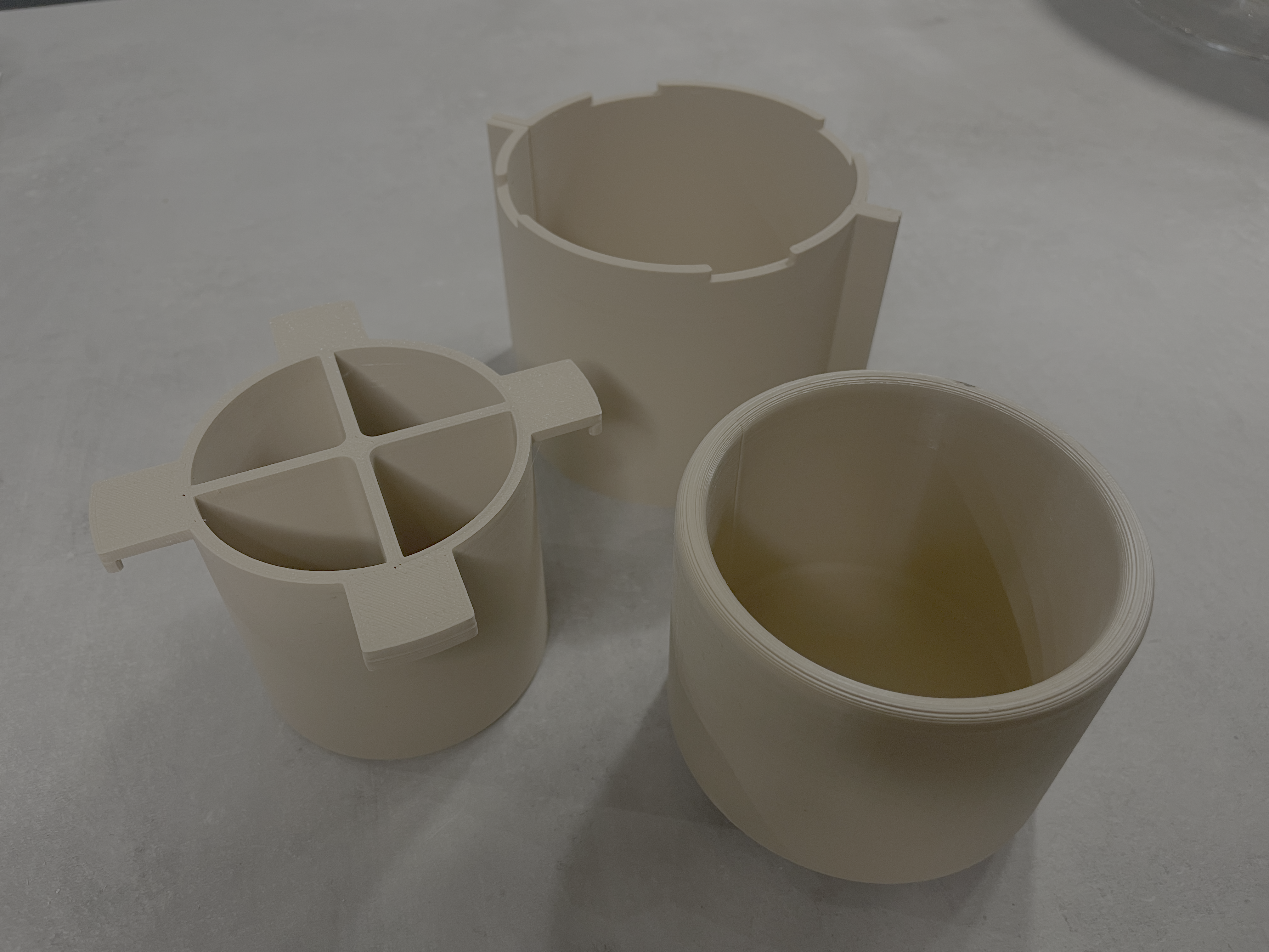 Miniatura 1 do modelo 3D Container silicone mould