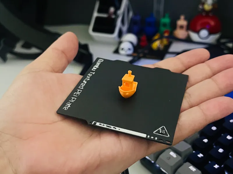 Mini Build plate with Benchy