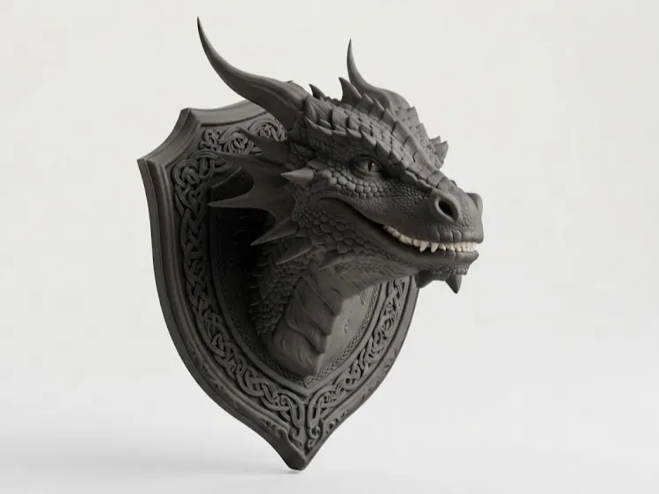 Adorno temático: Dragon Head. Referencia del modelo original.