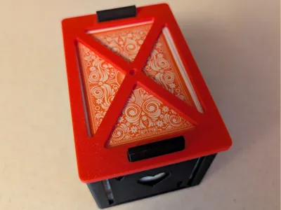Four Deck Playing Card Case