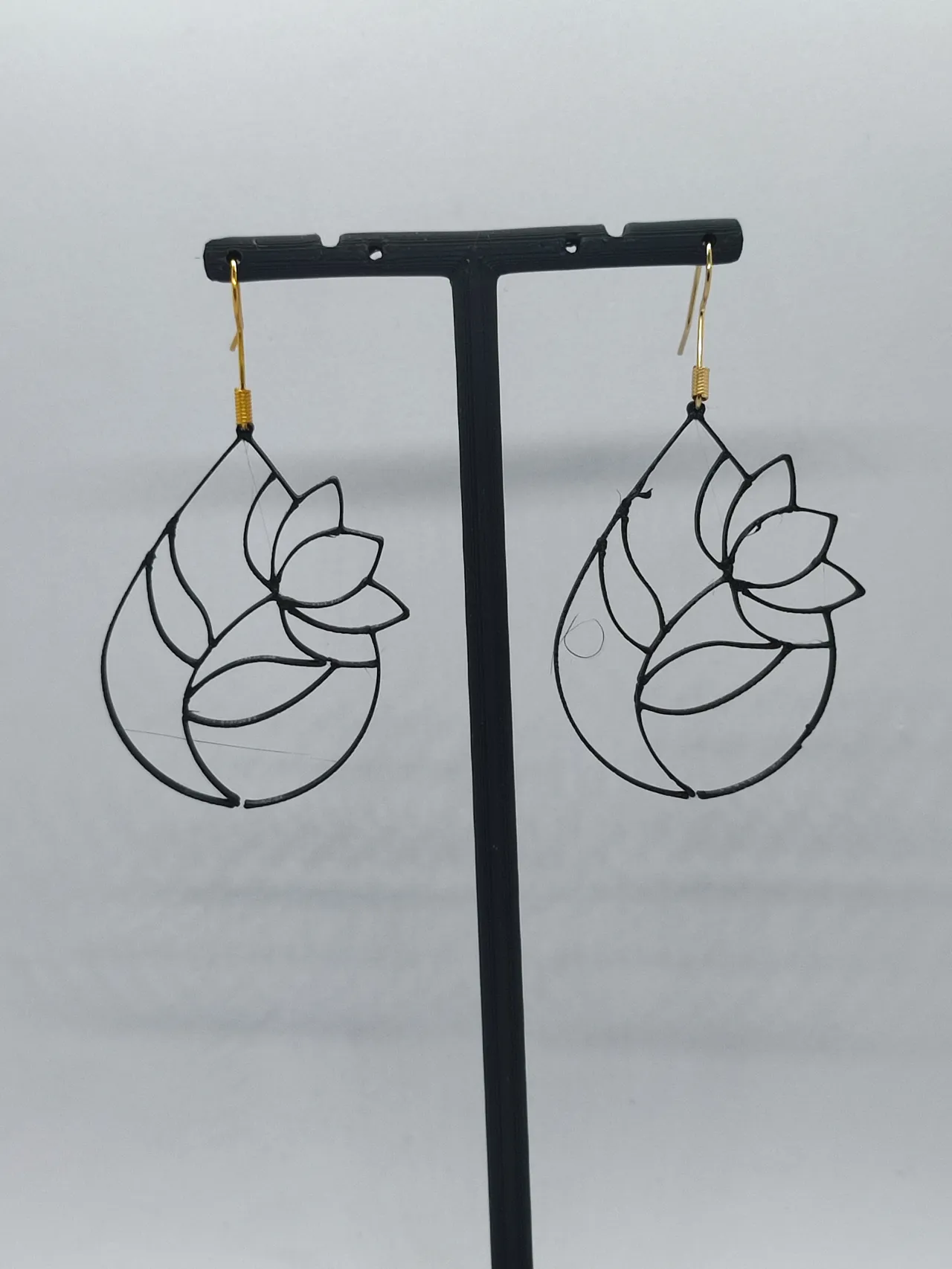 Aretes Pétalos de Rocío view 3
