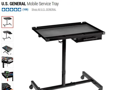 GRIPS  for Harbor Freight Mobile Service Tray