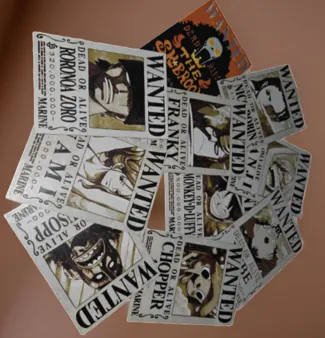 海贼王浮雕 一套十张  ONE PIECE Hueforge ten pieces  轻松制作AMS