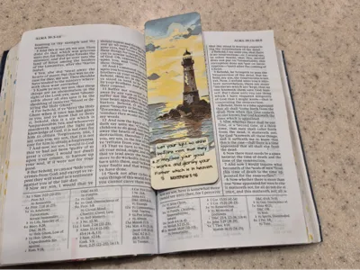 Let your Light Shine Bookmark