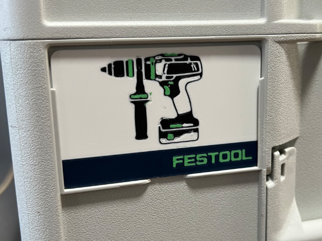 Festool Systainer Label – Akku-Bohrschrauber (TPC)