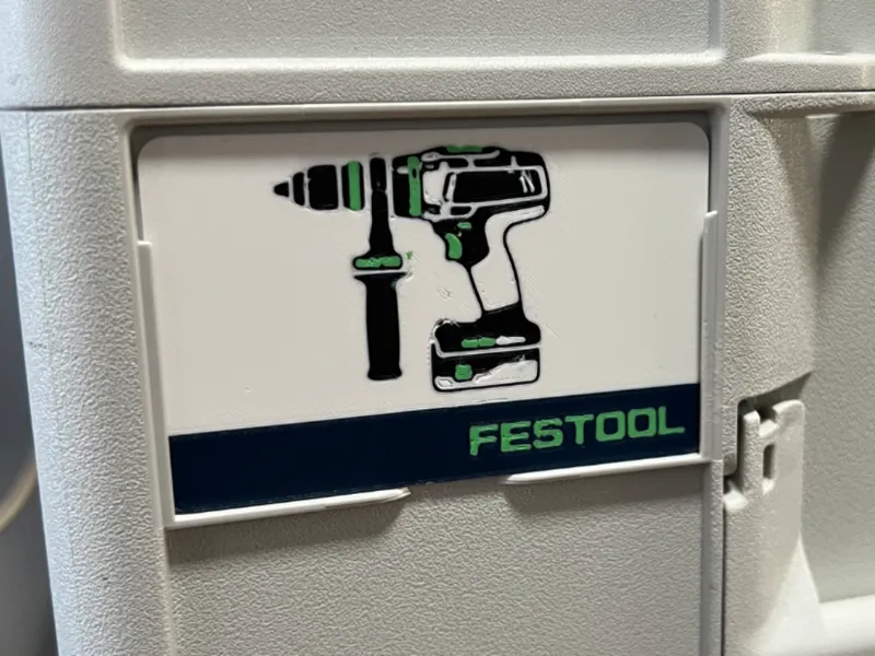 Festool Systainer Label – Akku-Bohrschrauber (TPC)