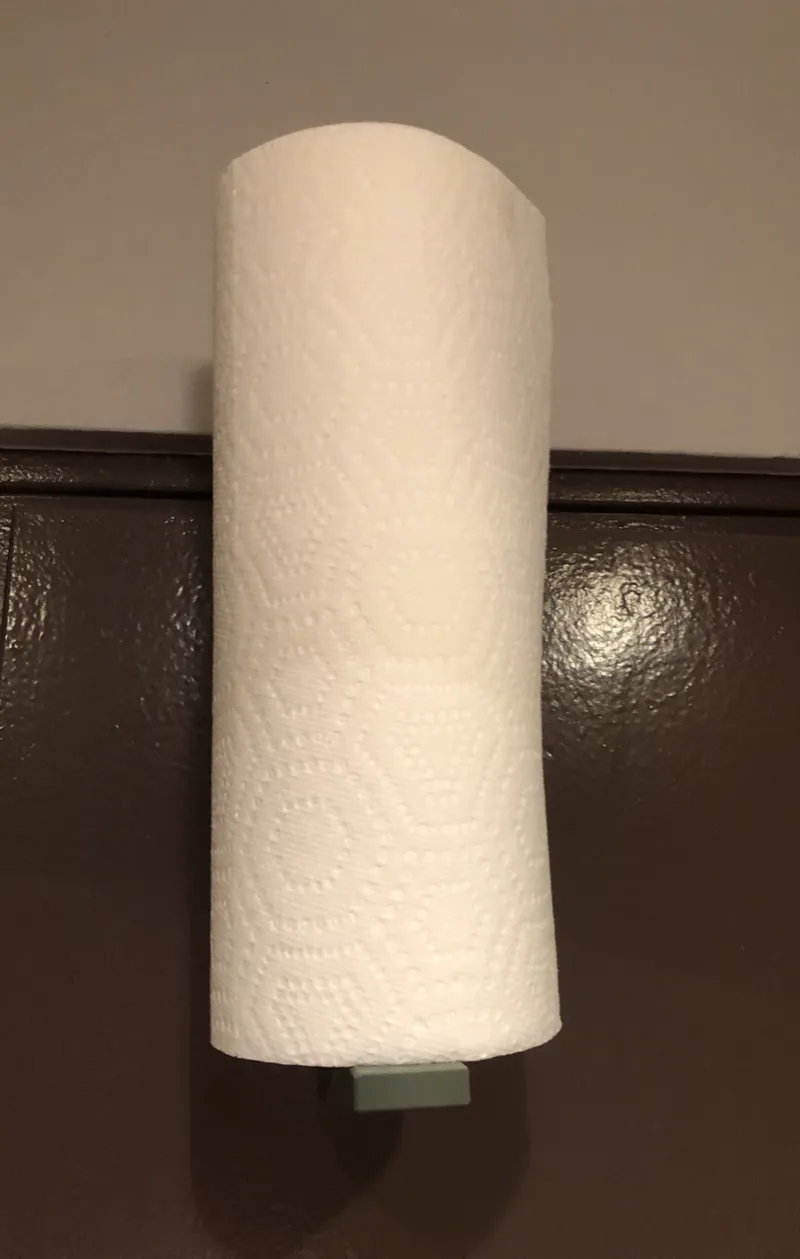 Paper Towel Holder - Cabinet Hook