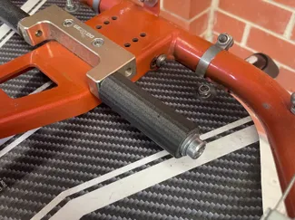 EKS Kart footrest.