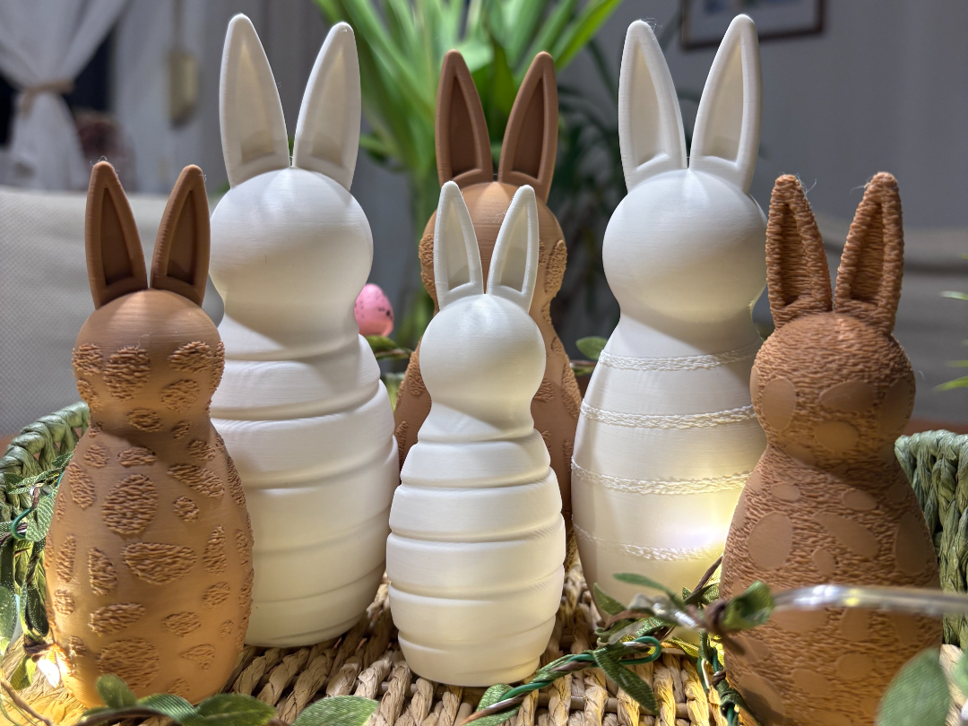Decorative Easter Bunny Set