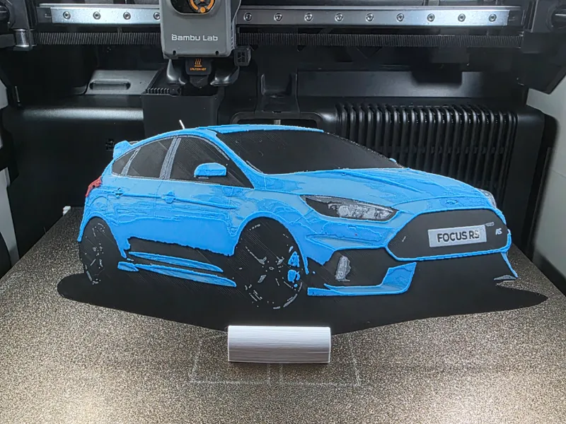 Ford Focus RS MK3 - HueForge