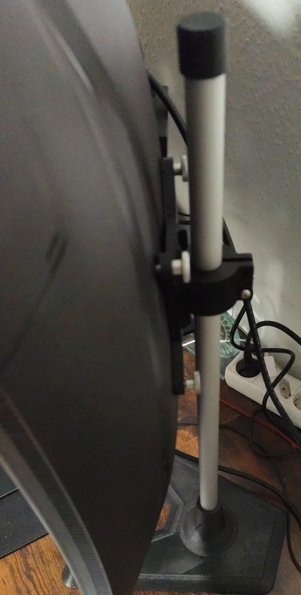Monitor Stand, 20mm Pipe, Pipe Cap, Desk Stand - Free 3D Print Model ...