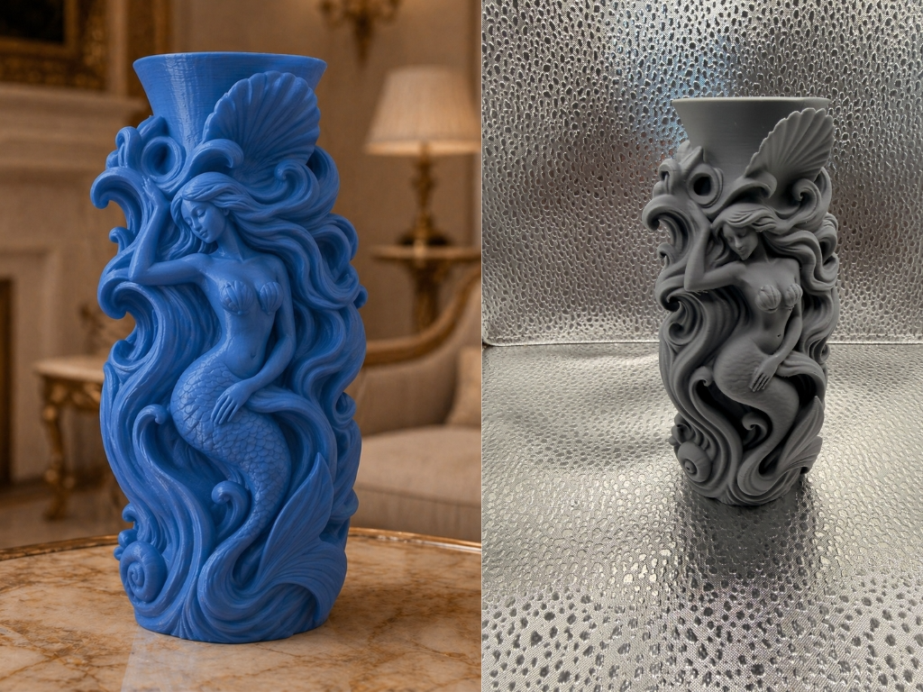 Ocean Dream Mermaid Vase