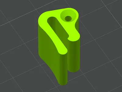 3Dプリント ライカCL巻き取りスプール用フィルムクリップ - 無料3D
