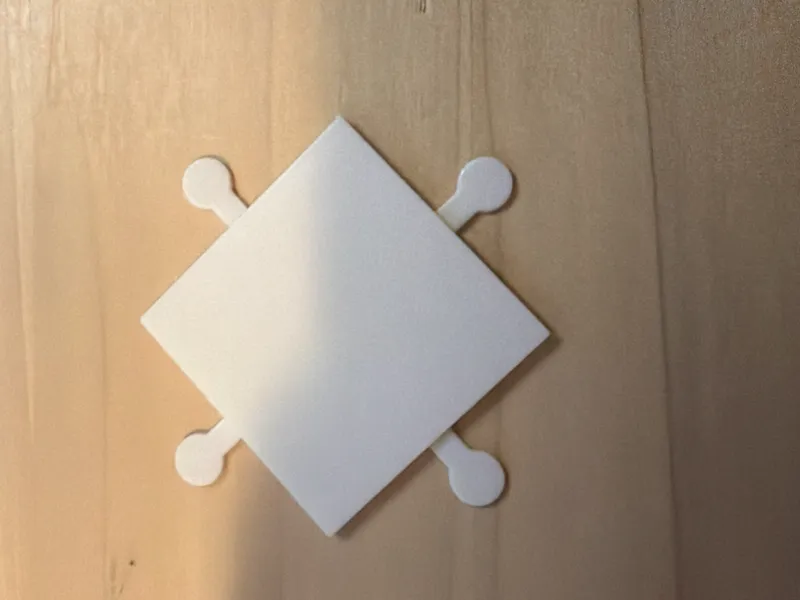 Male tile for diorama floor