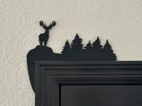 Coin de porte scène de cerf — photo 2