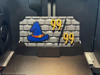 OldSchool RuneScape 99 Magic Plaque V3