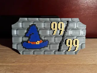 OldSchool RuneScape 99 Magic Plaque V3