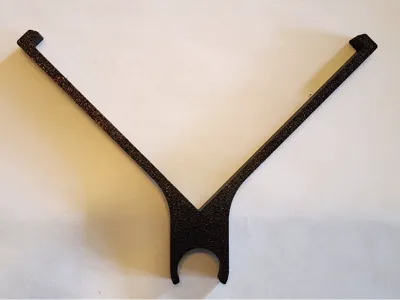 Deck Railing Corner Post Tiki Torch Clip
