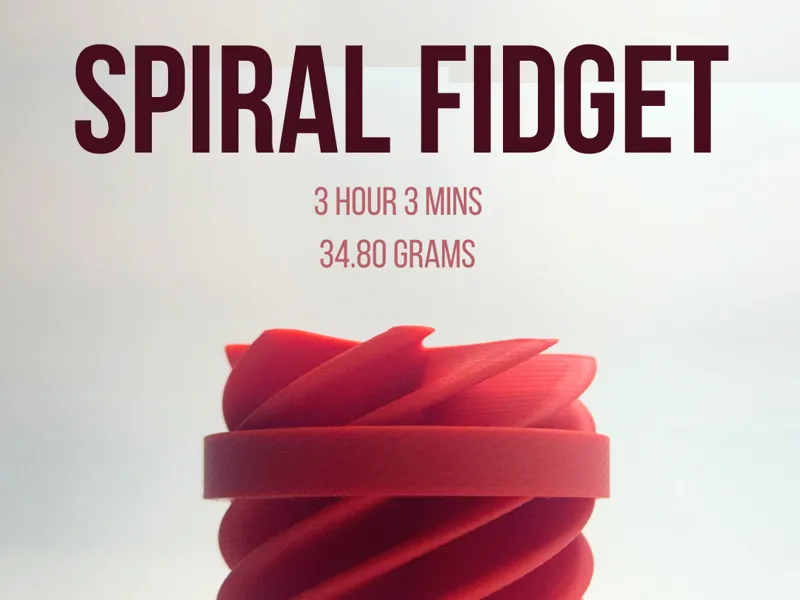 Spiral Fidget (Print in place)