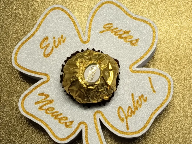 Kleeblatt Neujahr Rocher