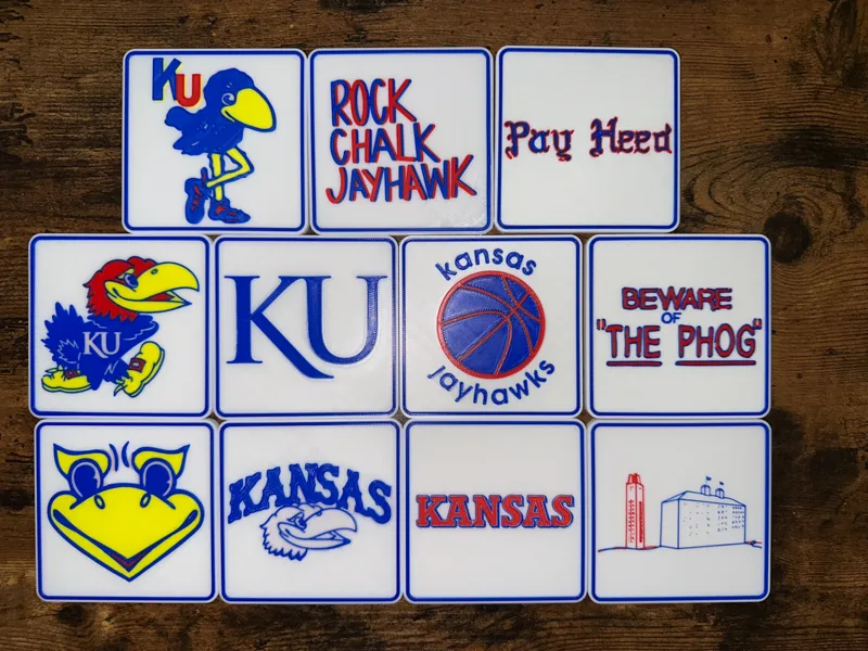 University of Kansas Coasters