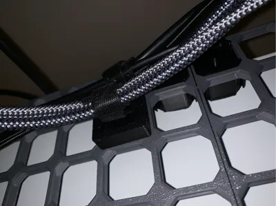 Open Grid Zip Tie / Velcro Tie Moudle