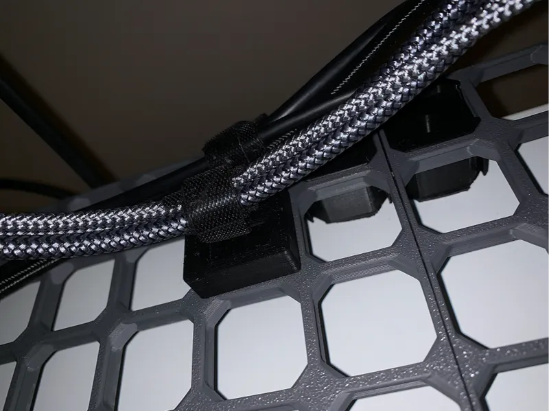 Open Grid Zip Tie / Velcro Tie Moudle