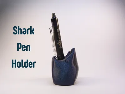Shark Pen Holder