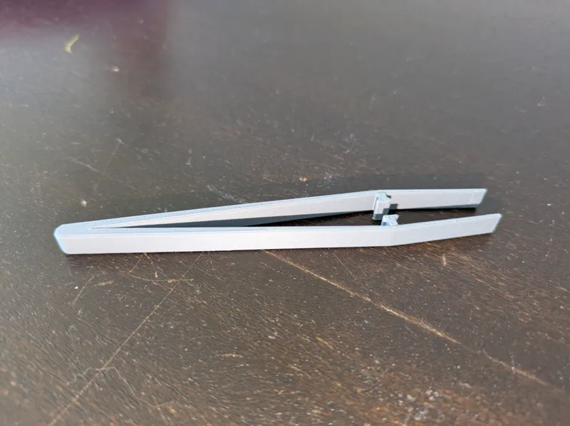 Tweezers with Stop