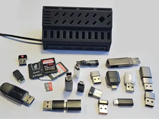 USB Converter Flash Drive SD Organizer