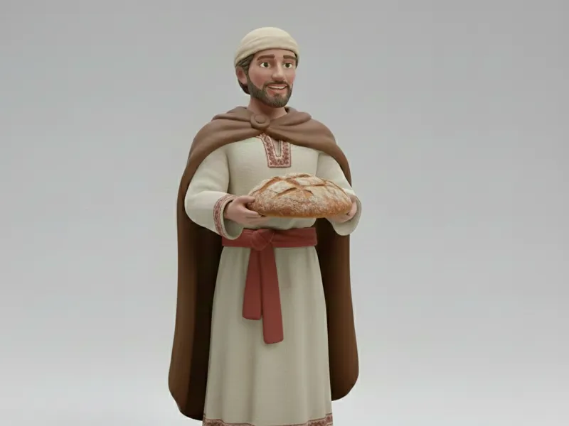 Panettiere presepe
