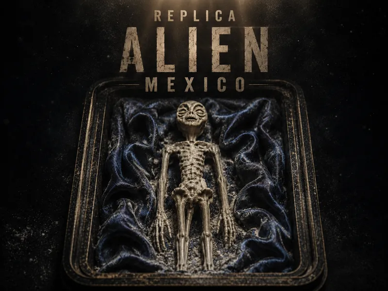 Alien Mexico Mummy Replica