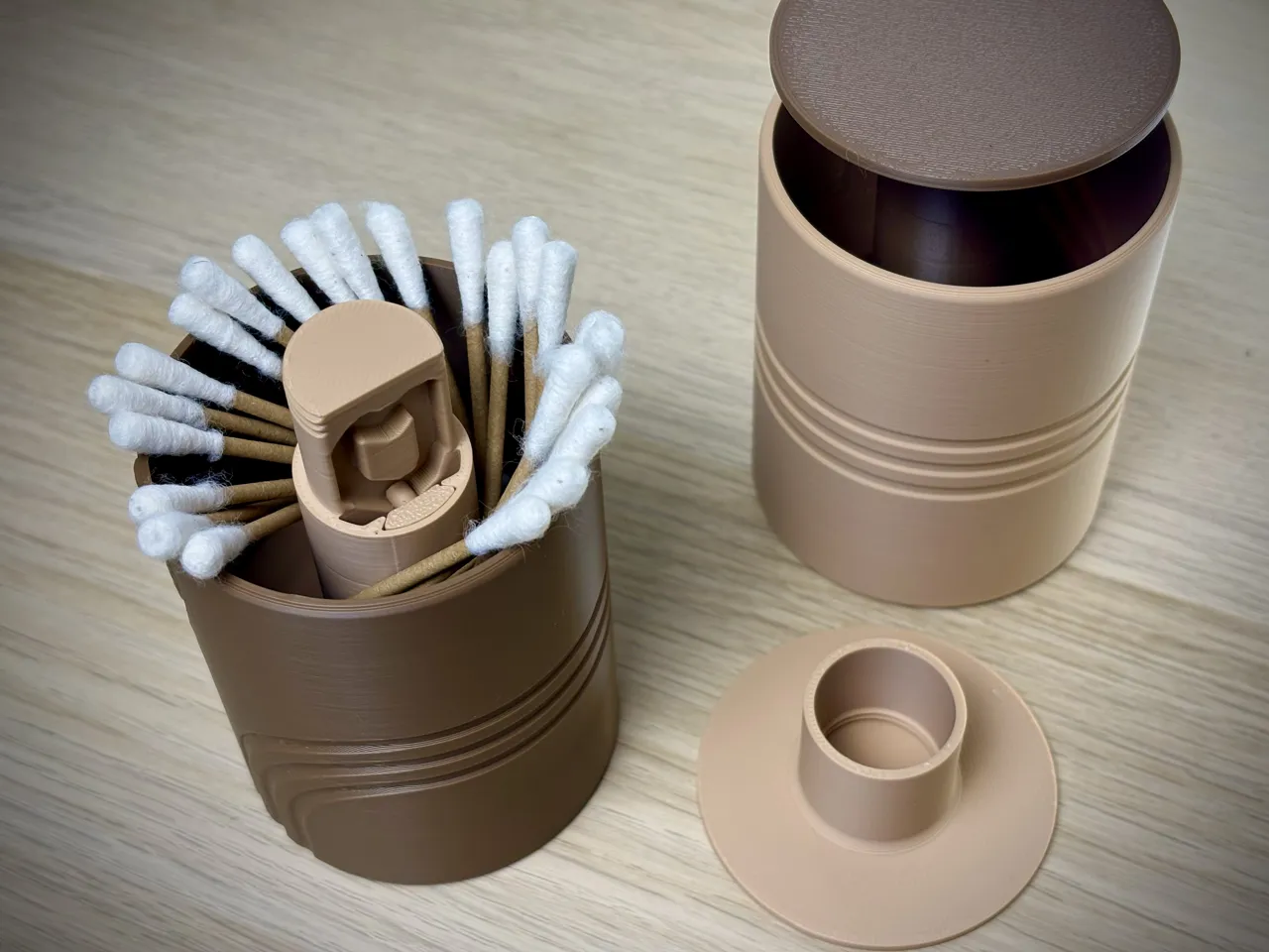 Pop-Up Storage Box | Press-to-Open Organizer view 2