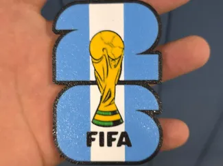 Llavero Fifa World 26 Bandera Argenitna