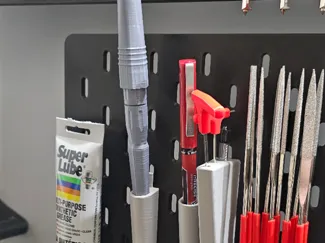 IKEA Skadis Hobby Knife Holder