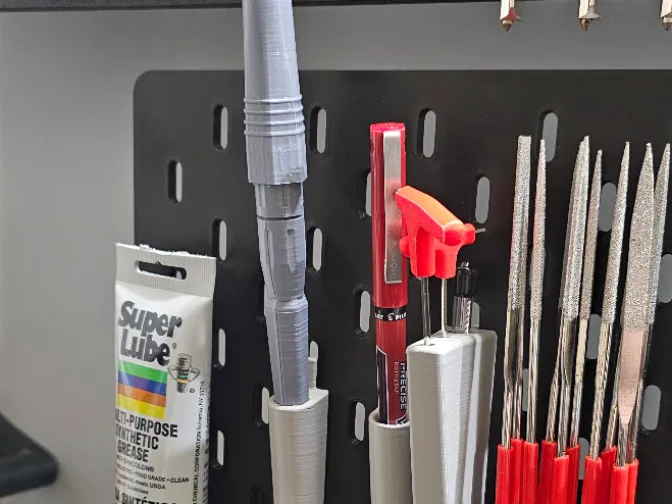 IKEA Skadis Hobby Knife Holder