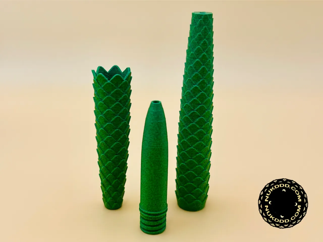 Seamless Dragon Scale Pen view 2