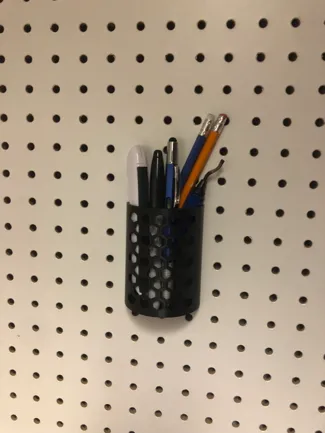 Pegboard Pencil Holder