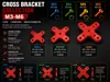 M6 BRACKETS 0.2mm layer, 4 walls, 40% infill