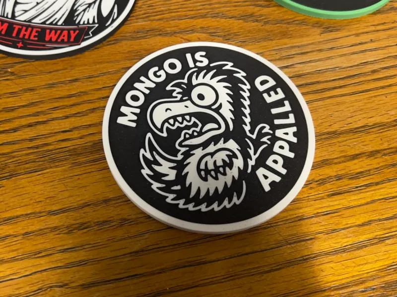 Mongo is Appalled Coaster V2- Dungeon Crawler Carl