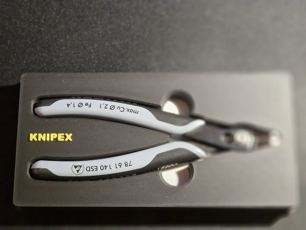 KNIPEX 7861140 diagonal cutters Gridfinity Lid 2x4 - Free 3D Print ...