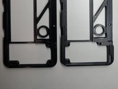 3DLP v5 Rear bracket - inverted PSU orientation